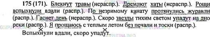 Фото картинка ответа 1: Упражнение № 175 из ГДЗ по Русскому языку 5 класс: Ладыженская