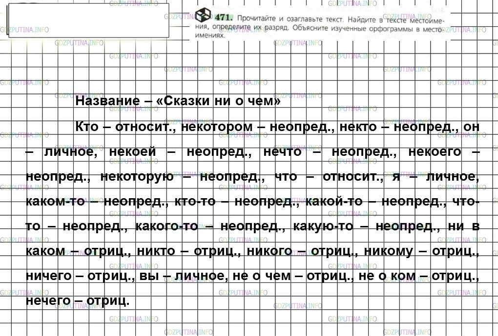 Русский язык 6 класс ладыженская 94