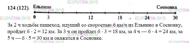 Фото картинка ответа 2: Задание № 124 из ГДЗ по Математике 5 класс: Виленкин
