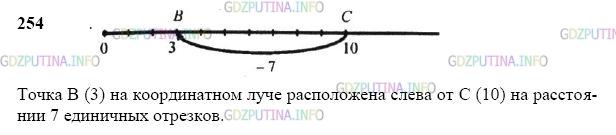 Фото картинка ответа 2: Задание № 254 из ГДЗ по Математике 5 класс: Виленкин